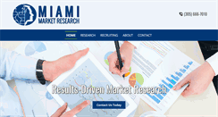 Desktop Screenshot of miamimarketresearch.com